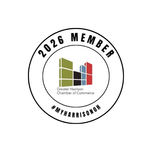 Greater Harrison Chamber of Commerce logo.